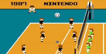 Volleyball (1986) NES Screenshot