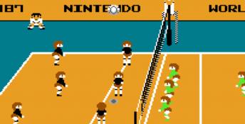 Volleyball (1986) NES Screenshot
