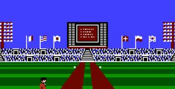 World Class Track Meet NES Screenshot
