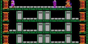 Wrecking Crew NES Screenshot