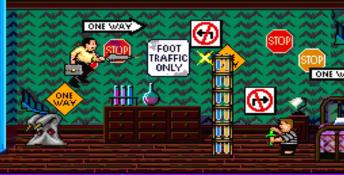 The Addams Family PC Engine Screenshot