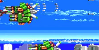 Aero Blasters PC Engine Screenshot