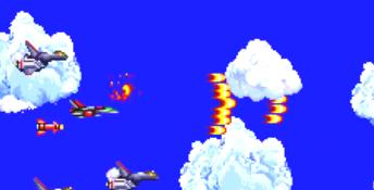 Aero Blasters PC Engine Screenshot