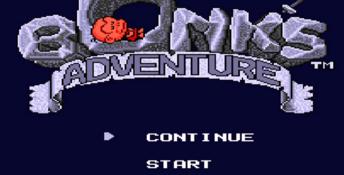 Bonk's Adventure PC Engine Screenshot