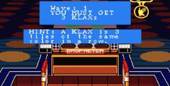 Klax PC Engine Screenshot