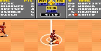Tv Sports Basketball PC Engine Screenshot