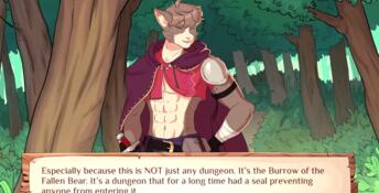 Burrow of the Fallen Bear: A Gay Furry Visual Novel PC Screenshot