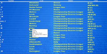 Championship Manager 2007 PC Screenshot