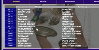 Championship Manager: Season 99/00 PC Screenshot