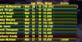 Premier Manager 97 PC Screenshot