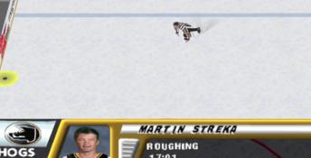 Actua Ice Hockey 2 Playstation Screenshot