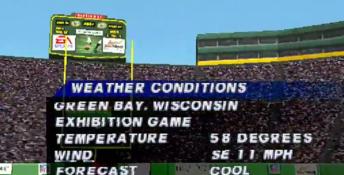 Madden NFL 96 Playstation Screenshot