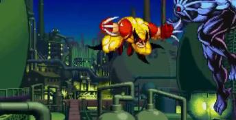 Marvel Vs. Street Fighter Playstation Screenshot