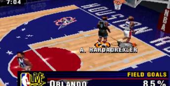 NBA Live '96 Playstation Screenshot