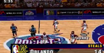 NBA Live '96 Playstation Screenshot