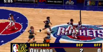 NBA Live '96 Playstation Screenshot