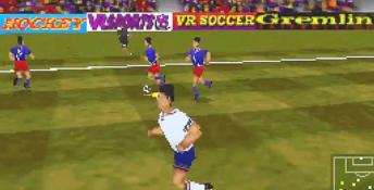 VR Soccer 96 Playstation Screenshot