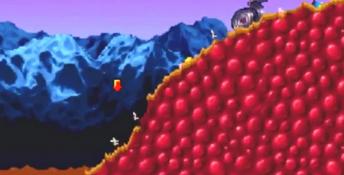 Worms Playstation Screenshot