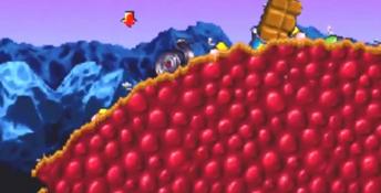Worms Playstation Screenshot