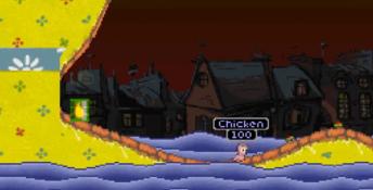 Worms Armageddon Playstation Screenshot