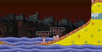 Worms Armageddon Playstation Screenshot