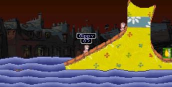 Worms Armageddon Playstation Screenshot