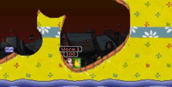 Worms Armageddon Playstation Screenshot