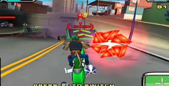 Biker Mice from Mars Playstation 2 Screenshot