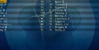 Championship Manager 2007 Playstation 2 Screenshot