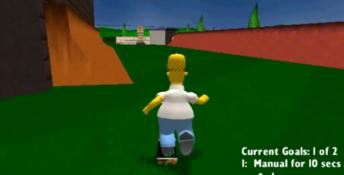 Simpsons Skateboarding Playstation 2 Screenshot