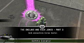 The Incredible Hulk Playstation 2 Screenshot
