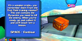 Worms 3D Playstation 2 Screenshot