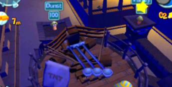 Worms Forts: Under Siege Playstation 2 Screenshot