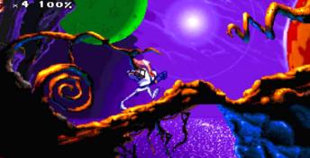 Earthworm Jim 2 Saturn Screenshot