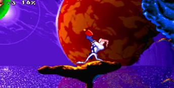 Earthworm Jim 2 Saturn Screenshot