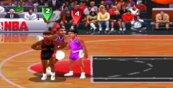 NBA Jam: Tournament Edition Saturn Screenshot