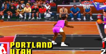 NBA Jam: Tournament Edition Saturn Screenshot