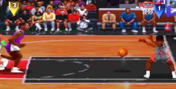 NBA Jam: Tournament Edition Saturn Screenshot