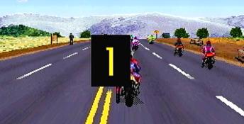 Road Rash Saturn Screenshot