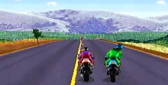 Road Rash Saturn Screenshot