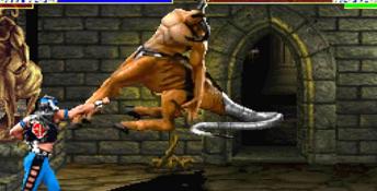 Ultimate Mortal Kombat 3 Saturn Screenshot