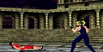 Virtua Fighter 2 Saturn Screenshot