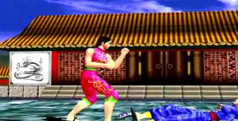 Virtua Fighter 2 Saturn Screenshot