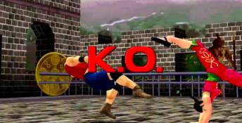 Virtua Fighter 2 Saturn Screenshot