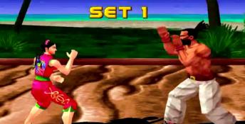 Virtua Fighter 2 Saturn Screenshot