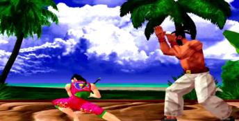Virtua Fighter 2 Saturn Screenshot