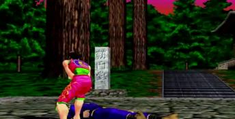 Virtua Fighter 2 Saturn Screenshot