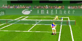 Virtual Open Tennis Saturn Screenshot