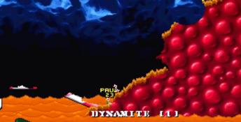 Worms Saturn Screenshot