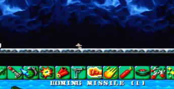 Worms Saturn Screenshot